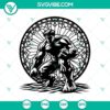 Intricate Hulk illustration in Mandala & Stained Glass Style SVG files for digital crafting.
