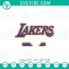 Lakers 24 Kobe Bryant embroidery pattern, digital stitch file depicting basketball legend Kobe Bryant. Ideal for sports enthusiasts.