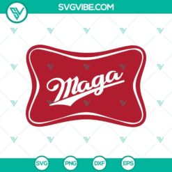 MAGA cut file design with Make America Great Again SVG & PNG formats for download.