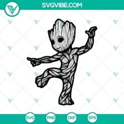 Marvel Groot vector graphics file with intricate design of superhero Groot from Guardians of the Galaxy. Ideal for digital projects.