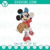 Mickey Mouse baseball Disney embroidery patterns for sports-themed stitching.