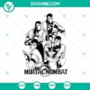 Mortal Kombat clipart with vector SVG and PNG file formats, featuring iconic characters and logos.