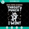 Bluey Heeler muffin SVG design with "Muffin Throat Punch Victory" text in vibrant colors, perfect for crafters.