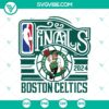 Boston Celtics SVG design celebrating NBA Finals 2024 victory, suitable for Cricut projects. PNG file included. Champions 2024 design.