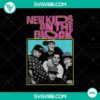 NKOTB PNG designs featuring vibrant, nostalgic graphics of New Kids on the Block, perfect for fans.