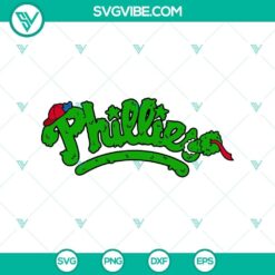 Detailed vector clipart of Philadelphia Phillies mascot Phanatic, perfect for fans and merchandise designs.