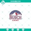 Red White And Busch Light SVG PNG with 4th of July theme, perfect for patriotic celebrations and crafts.
