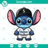 Seattle Mariners baseball design in stitched style SVG PNG DXF EPS format for crafting and printing merchandise.
