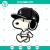 Snoopy Seattle Mariners SVG PNG DXF EPS files for MLB fans.