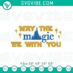 Star Wars inspired magic embroidery pattern design with sci-fi movie machine file, ideal for digital crafting projects.