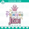 Star Wars Jedi Princess embroidery patterns featuring strong female Jedi characters for digital download.
