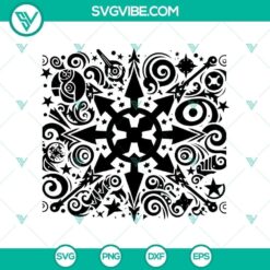 Star Wars Mandala & Zentangle Silhouette SVG Pack with intricate and artistic designs for digital use.