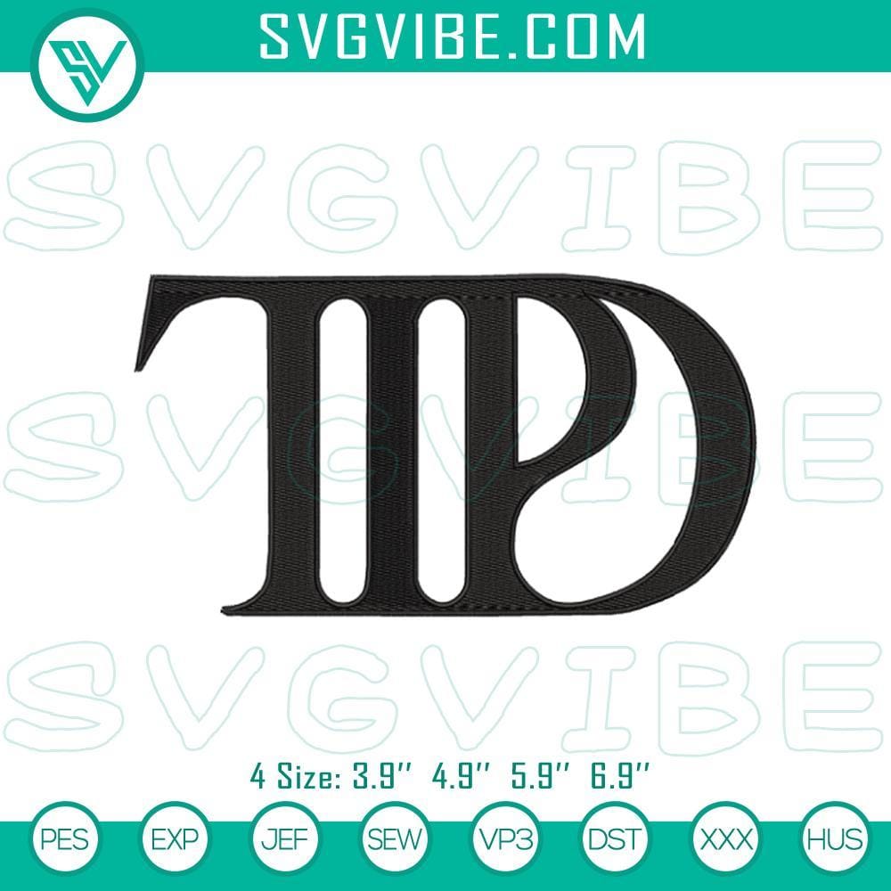Taylor Swift 2024 Album Embroidery Designs, Machine Patterns Taylor Swift 2024 album embroidery designs featuring singer-themed machine patterns for crafting projects.