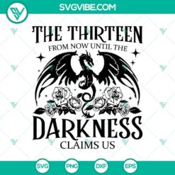 Throne of Glass Series SVG: Until Darkness Prevails