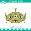 Toy Story Alien Embroidery Patterns featuring Disney Pixar characters, machine embroidery files for creative projects.