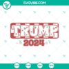 Trump 2024 design file featuring a SVG and PNG of Donald Trump for use in digital projects.