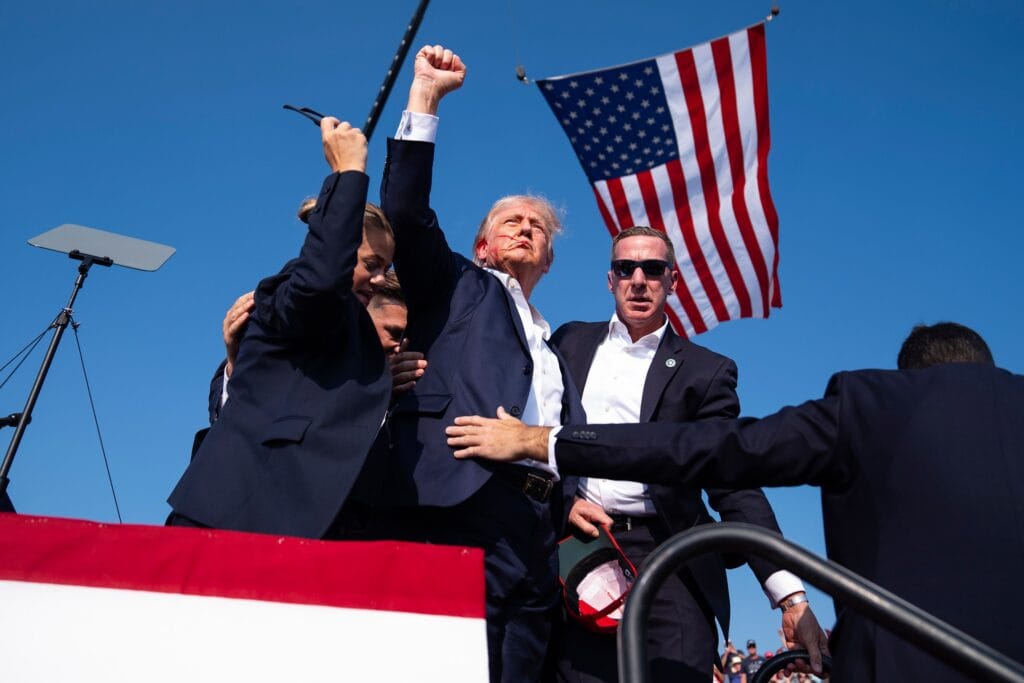 Shocking Incident: Donald Trump Shot in Assassination Attempt 2