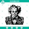 Beetlejuice horror movie SVG and PNG file featuring iconic Beetlejuice text design for Halloween crafts and projects.