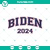 Biden 2024 election campaign design SVG and PNG featuring Biden and Harris. Perfect for Biden for President 2024 supporters.