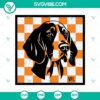 Smokey Tennessee Volunteers checkerboard design in SVG PNG format for digital use.