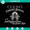 Colin's Carriage SVG design inspired by Bridgerton Season 3 for fans, elegant and intricate detailing.