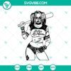 Harley Quinn SVG featuring "Daddy's Lil Monster" design in PNG format. Perfect for fans of DC Comics and Suicide Squad.