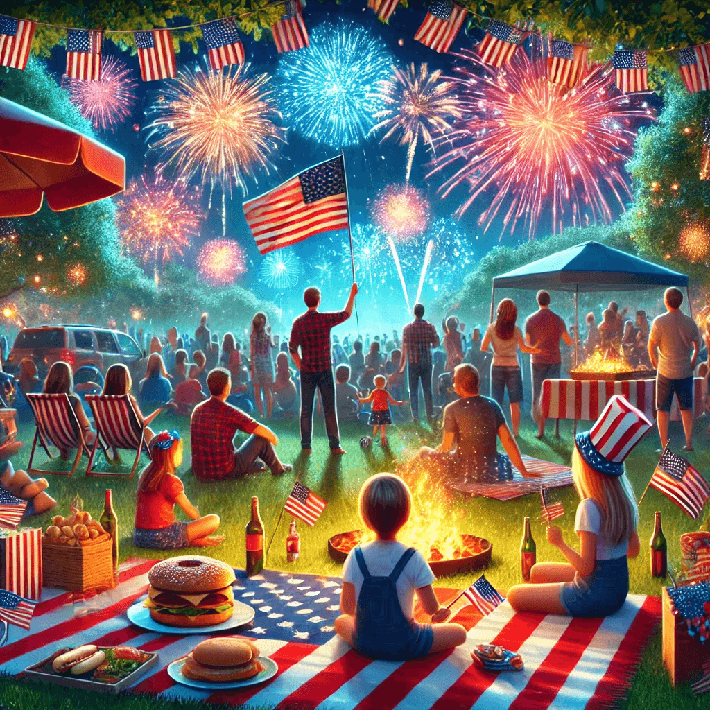 SVGVIBE Celebrating Independence Day in the USA