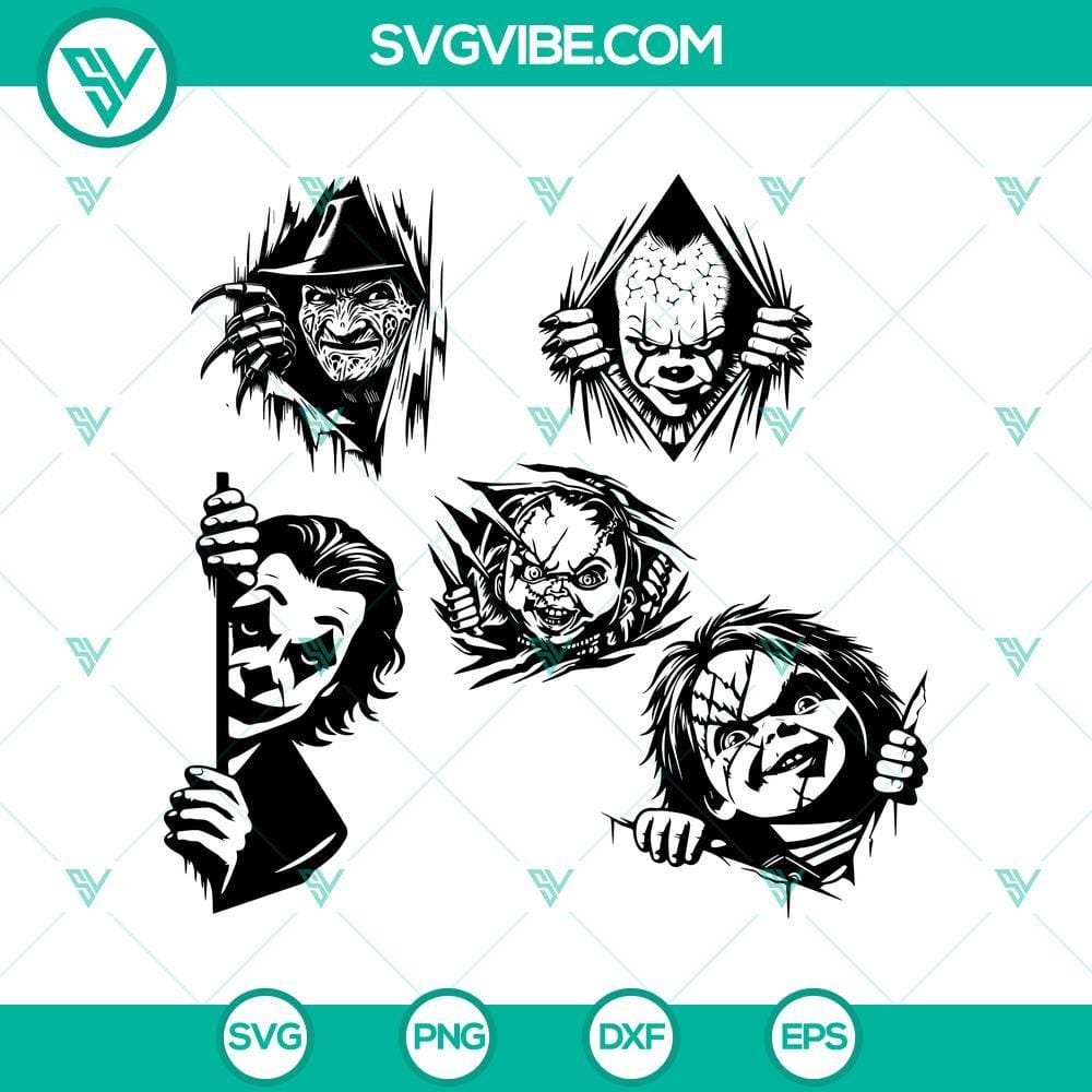 horror-chracters-peeking-halloween-svg-horror-chracters-bundle-svg-peekaboo-halloween-svg-png-cricut-mockup.jpg Horror characters peeking Halloween SVG bundle, perfect for Cricut designs. Ghost, skull, and witch peekaboo elements included in PNG format.