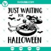 Skeleton drinking & swimming SVG design for Halloween decor. Funny Halloween themed SVG PNG for Cricut crafts.