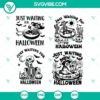 Cute raccoon and skeleton Halloween SVG bundle for Cricut projects with spooky designs perfect for Halloween crafting.