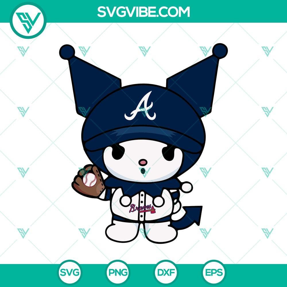 kuromi-atlanta-braves-baseball-svg-atlanta-braves-baseball-mlb-svg-kuromi-baseball-team-svg-cricut-mockup.jpg Kuromi Atlanta Braves baseball team SVG design for Cricut featuring MLB logo, perfect for crafting projects.