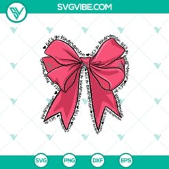 Cute Coquette Bow SVG perfect for Back to School or Pre K projects, ideal for Cricut use. Great for kindergarten crafts.