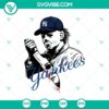 Michael Myers knives New York Yankees SVG featuring horror knives & baseball elements, MLB horror SVG PNG design for horror sports fans.