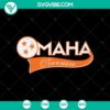 Omaha Tennessee Volunteers baseball SVG design for fans.