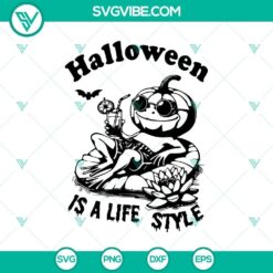 Pumpkin Frog Halloween lifestyle SVG, featuring a funny Summerween design for Halloween celebrations.
