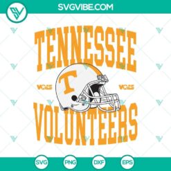 Tennessee Volunteers football SVG for Cricut, featuring Vols logo. PNG file included for crafting projects.
