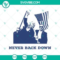 Trump Let Me Get My Shoes SVG with Donald Trump Rally Shooting design for Cricut projects. PNG file included.