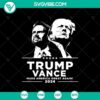 Trump Vance Make America Great Again SVG and Trump Vance 2024 SVG, Maga 24 SVG Cricut Files for patriotic crafting projects.