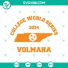 Volmaha SVG design for Baseball College World Series Champions 2024 featuring Tennessee Vols logo. Great for sports fans.