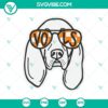 Tennessee Volunteers Smokey Mascot SVG with orange checkered sunglasses, Vols dog logo design. Perfect for fans and crafters.