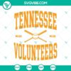 Tennessee Vols baseball-themed SVG design with Tennessee Volunteers mascot logo, ideal for digital sports apparel and crafts.