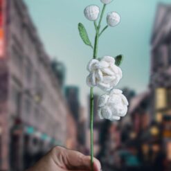 Crochet Jasmine Flower - PDF Pattern with Video Tutorial