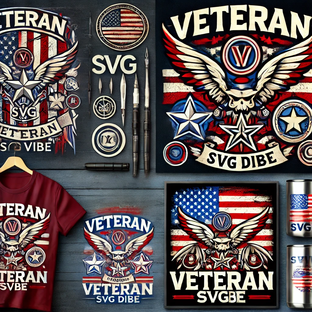 Celebrating Veterans with Unique Digital Products on SVGVibe