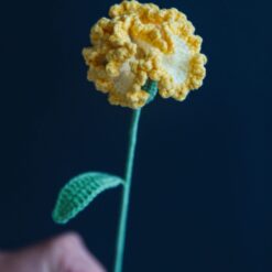 Crochet Carnation Flower - PDF Pattern with Free Video Tutorial
