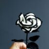 Crochet Chanel Rose PDF Pattern, includes free video tutorial, ideal for crafters and crocheters.