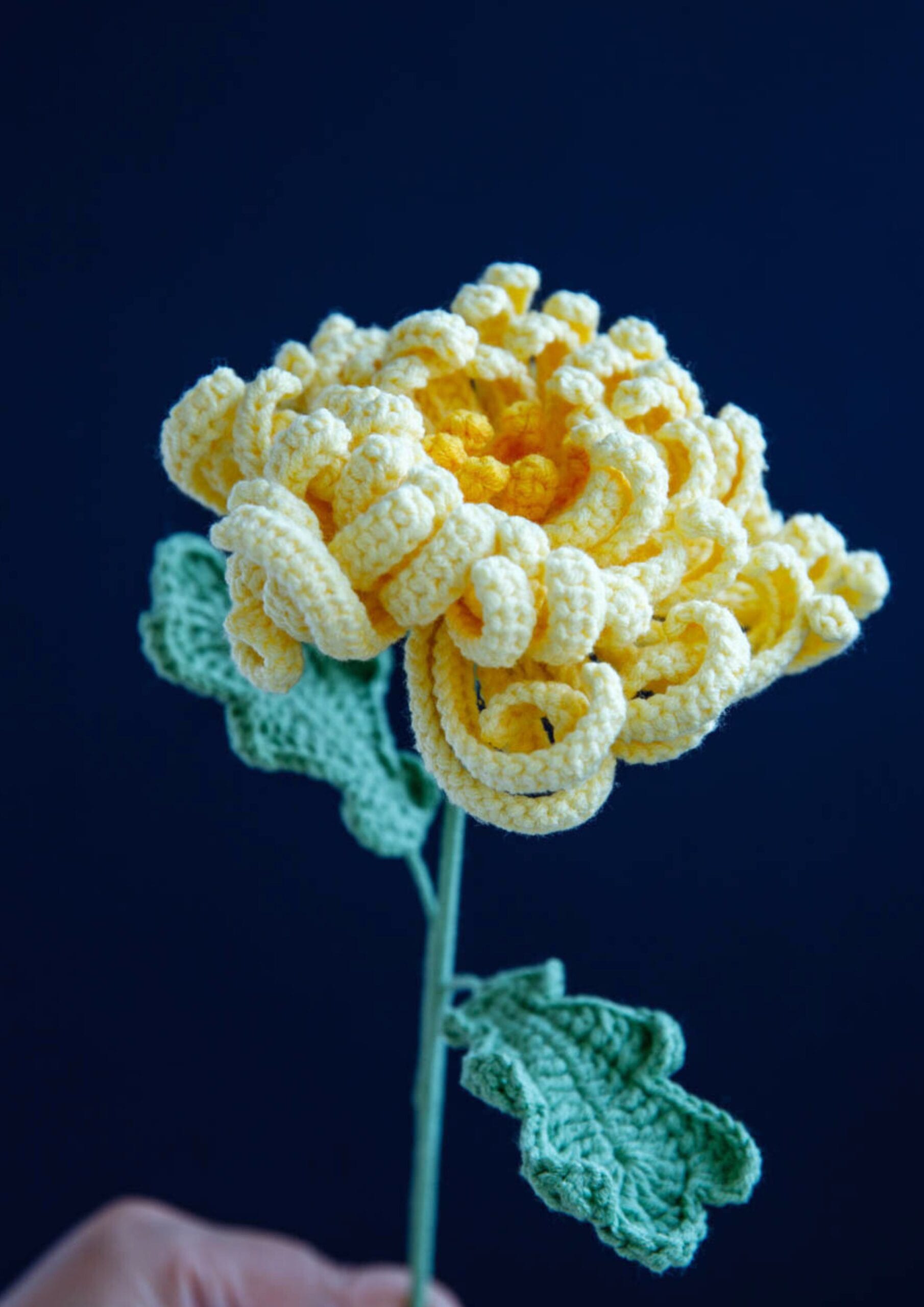 Crochet Chrysanthemum - PDF Pattern with Free Video Tutorial Crochet Chrysanthemum - PDF Pattern with Free Video Tutorial