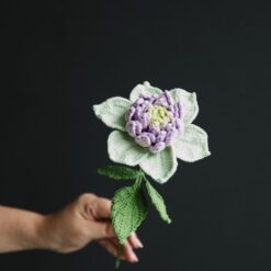 Crochet Clematis Florida - PDF Pattern with Free Video Tutorial