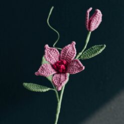 Crochet Clematis Flower - PDF Pattern with Free Video Tutorial