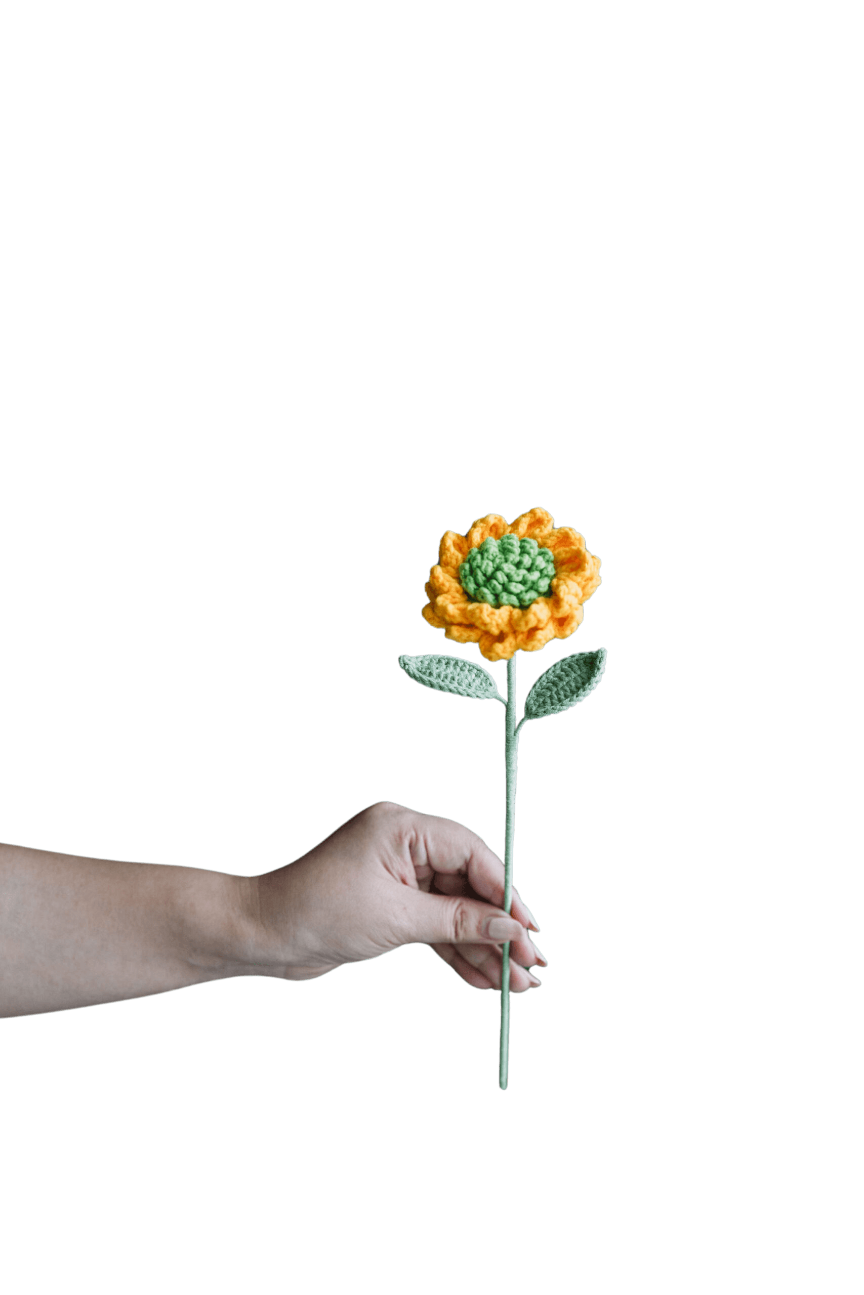 Crochet Double Layer Small Sunflower - PDF Pattern with Free Video Tutorial Crochet Double Layer Small Sunflower - PDF Pattern with Free Video Tutorial