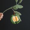Crochet Durian - PDF pattern and video tutorial. Creative fruit design for crafting enthusiasts.